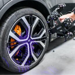 TrackScan for Automotive 3D Scanning