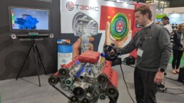 Adam Stanley showcasing 3D Scanners | Advanced Engineering UK 2021 | T3DMC