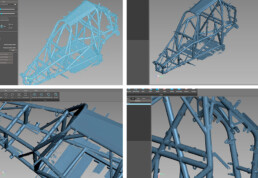 Chassis CAD 3D Data | T3DMC