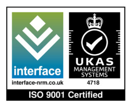 Interface UKAS ISO 9001 Certified Logo | T3DMC
