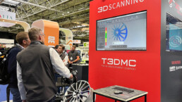 T3DMC demo the TRACKSCAN handheld 3D Scanner at TCT 3Sixty | T3DMC