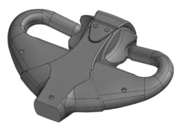 Forma Moulds Truck Handle CAD data captured with 3D scanning | T3DMC