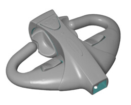 Forma Moulds Truck Handle 3D mesh data captured with 3D scanning | T3DMC