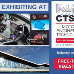 CTS2022 | T3DMC exhibiting at Motorsport Engineering & Technology Show