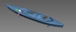 Mk2 Cockle Canoe 3D Scan Data