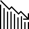 Reduce / declining graph